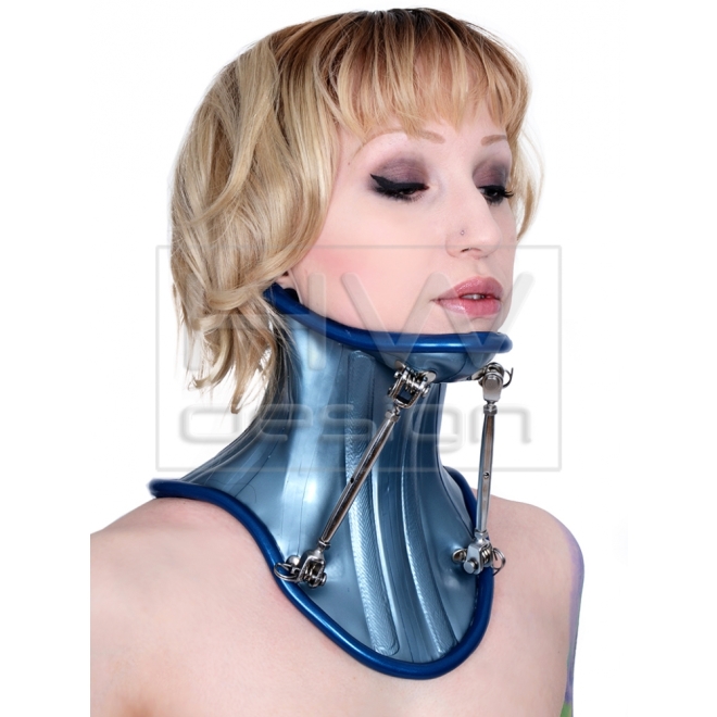HWDnc 22 - NECK CORSET with double metal bar, HW, Fashion, Latex, Rubber,  Heavy, DVD, Design, Shop - with own production